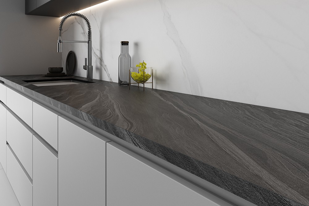 Slab Kitchen Island